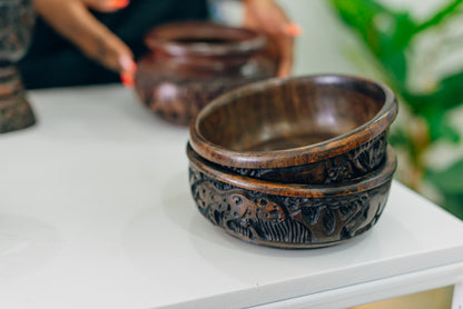 Porini Wooden Collection Fruit Bowl (Origin: Malawi)