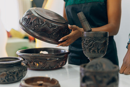 Porini Wooden Collection Fruit Bowl (Origin: Malawi)