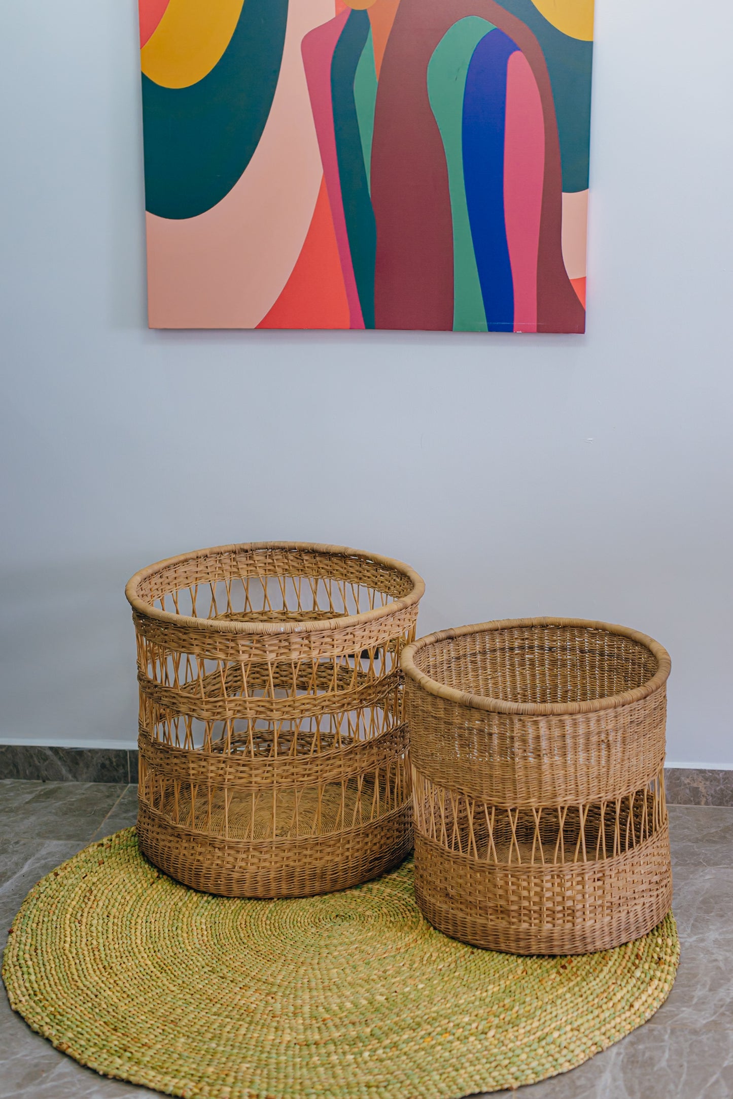 Chichewa Laundry Basket (Origin: Malawi)