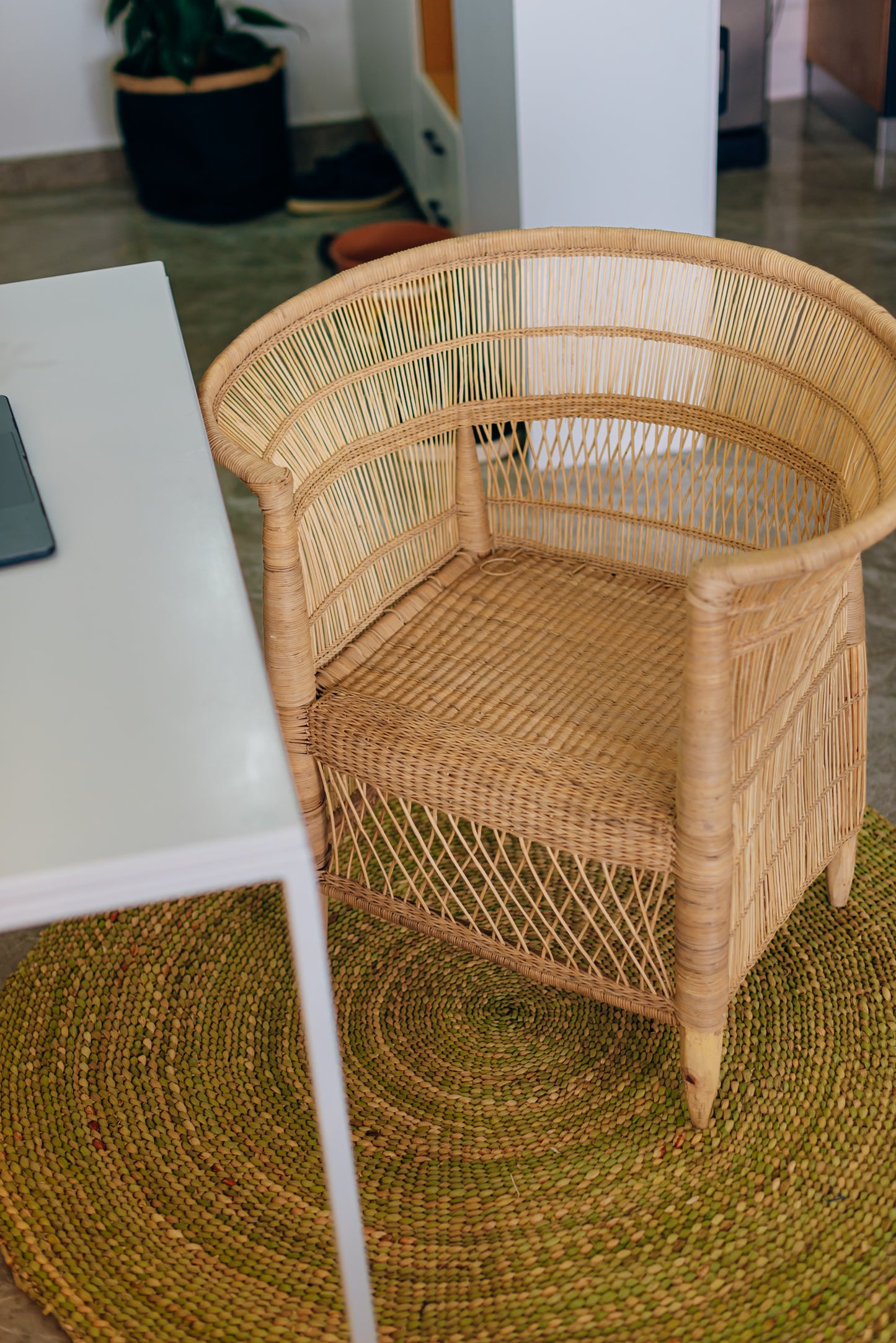 Faragha Hand-Woven Chair & Table